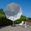 Зонт садовый с вращением на 360° Platinum Challenger T2 белый