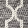 Ковер для улицы серый с узором Sea SL Carpet