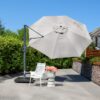 Зонт садовый Platinum Challenger T2 premium круглый в цвете гавана