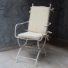Кресло с подлокотником кремовое Villa Grazia