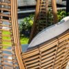 Кресло подвесное для сада и террасы Heri Natural Mushroom Skyline Design