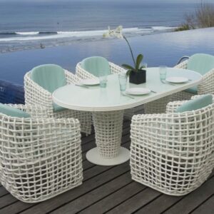 Крісло обіднє для саду та тераси Dynasty Dining Set Skyline Design