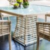 Стол обеденный для сада и террасы Villa Dining Set Skyline Design