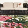Ковер для улицы с цветочным узором Jungle SL Carpet