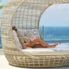 Кушетка для зоны отдыха в саду Cancun Skyline Design