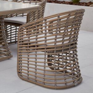 Кресло обеденное для столовой зоны в саду Ruby Dining Set Skyline Design