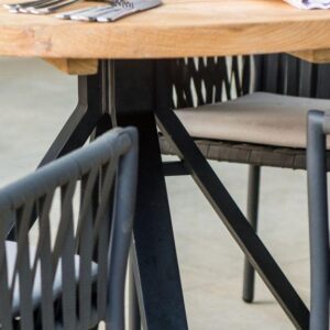 Обеденный стол с круглой столешницей для веранды Ona Skyline Design